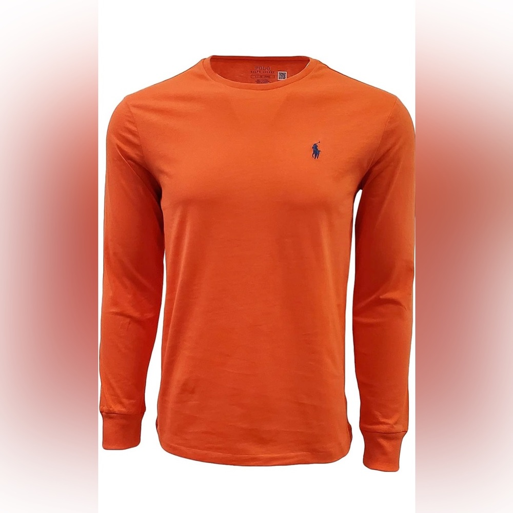 NWT Polo Ralph Lauren Men's Crew Neck Long Sleeve Tee